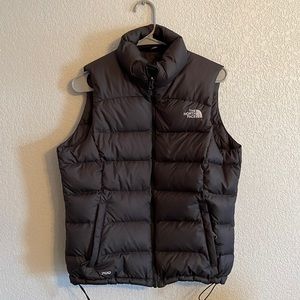 Black North Face Puffer Vest